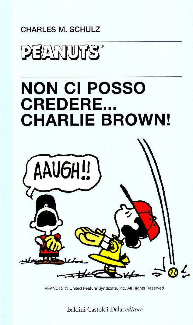 Non ci posso credere, Charlie Brown! Manga