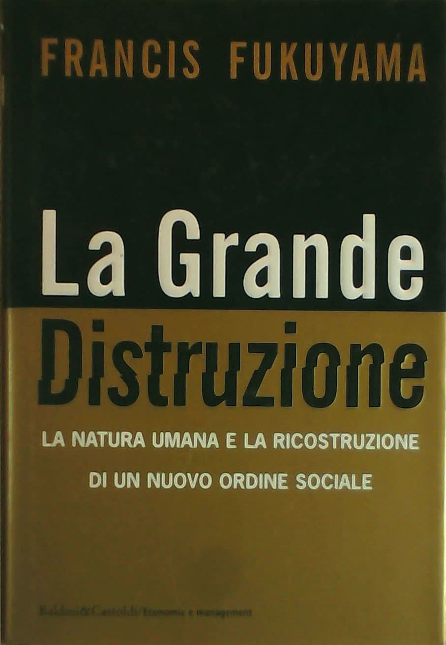 La grande distruzione book