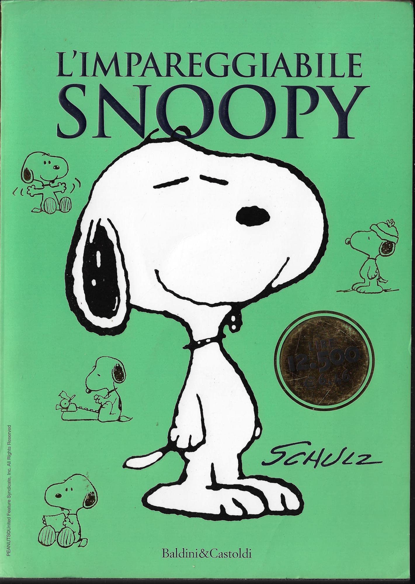 L'impareggiabile Snoopy (Le boe) Manga