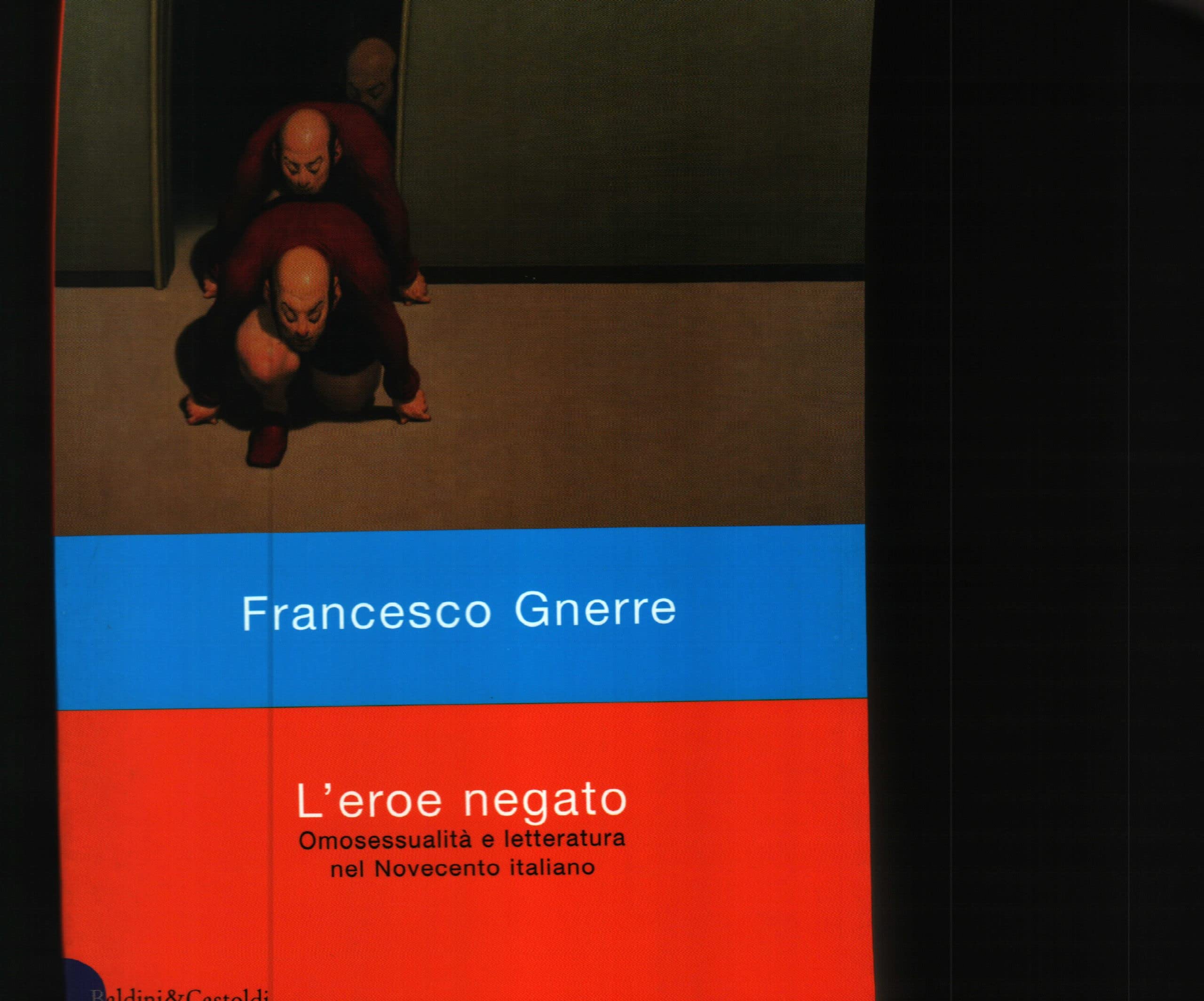L'eroe negato. Omosessualità e letteratura nel Novecento italiano (I saggi) Books