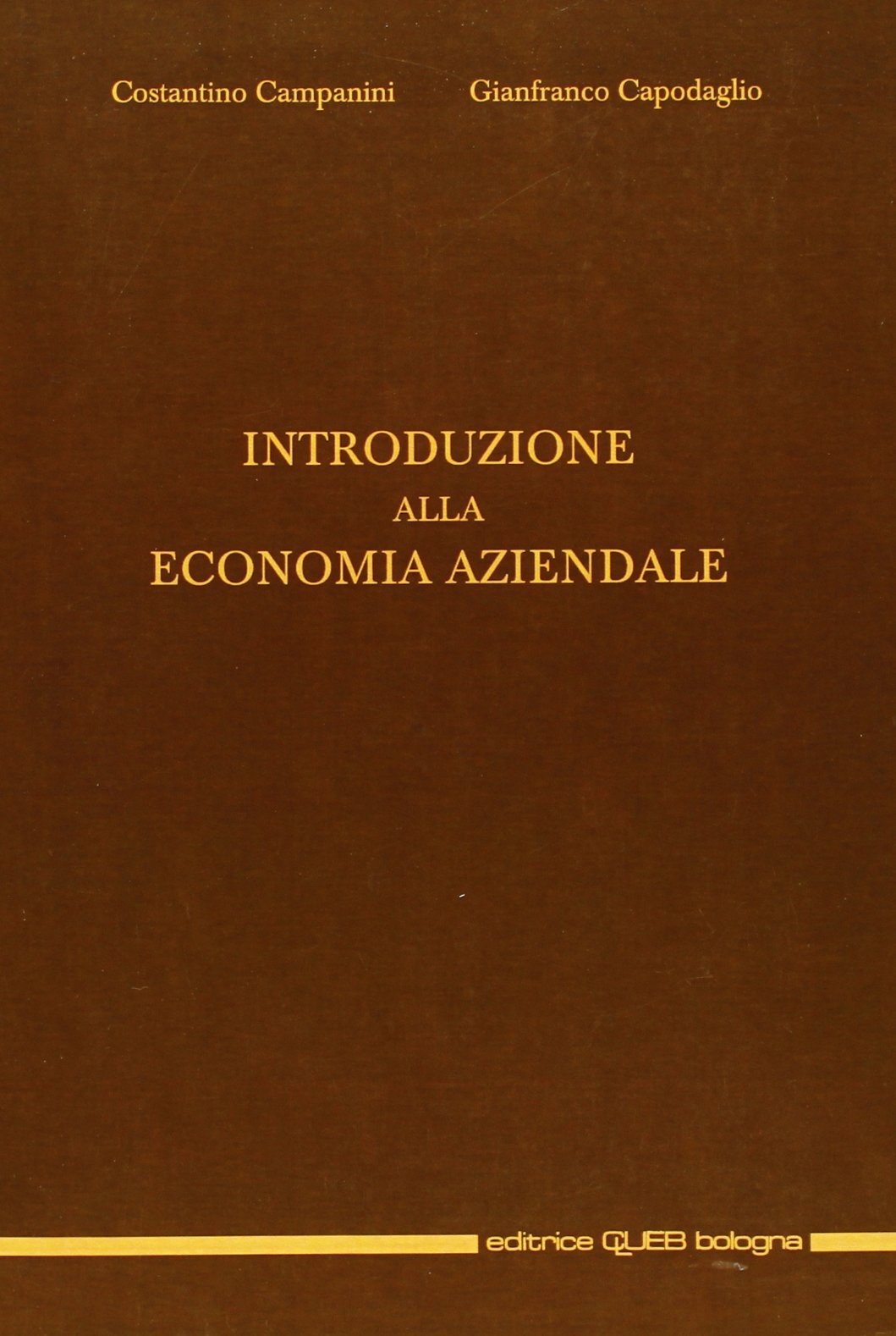 Introduzione all'economia aziendale book