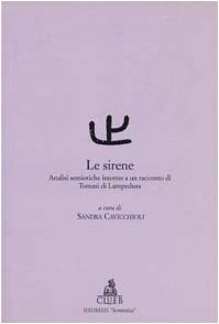 Le sirene. Analisi semiotiche intorno a un racconto di Tomasi di Lampedusa book