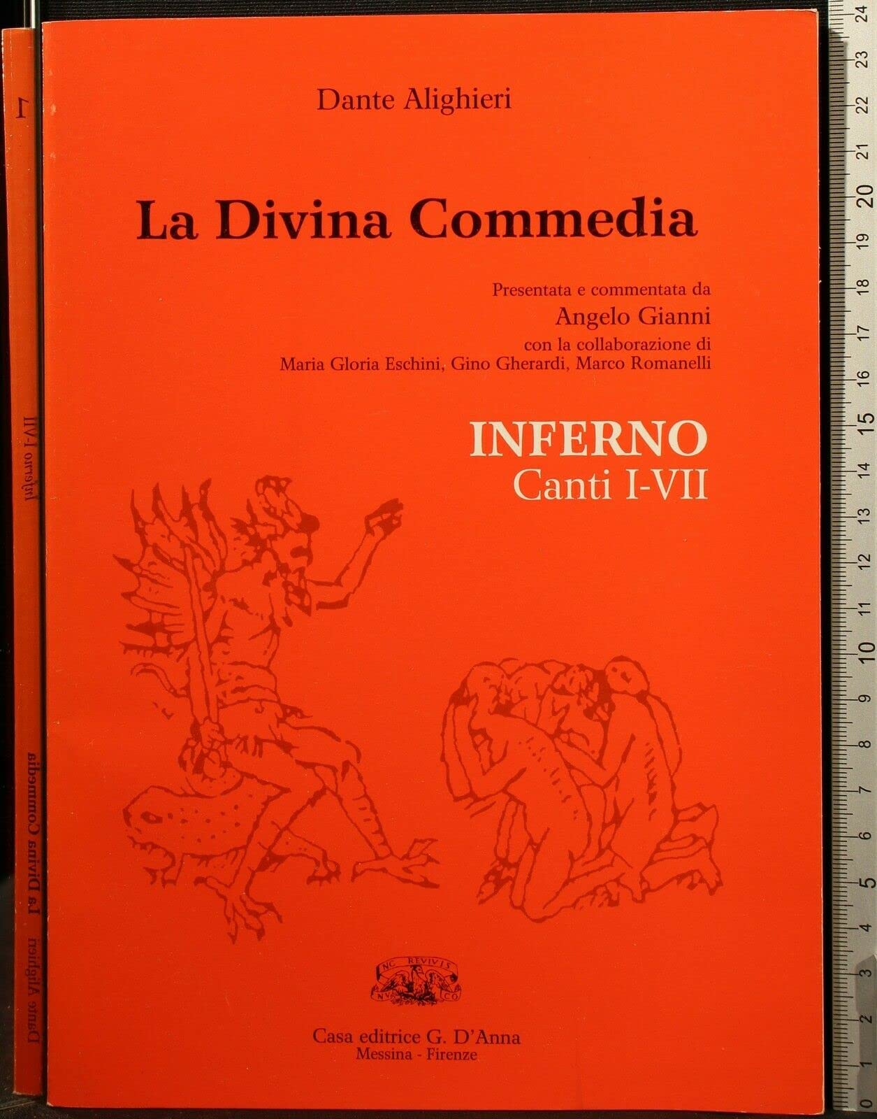 La Divina Commedia. Inferno. Con dischetto MS-DOS delle tre cantiche book
