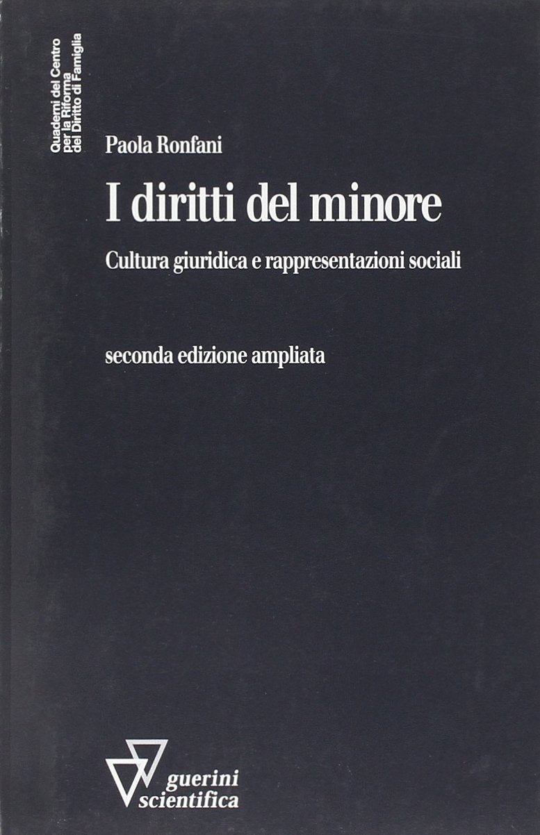 I diritti del minore. Cultura giuridica e rappresentazioni sociali book
