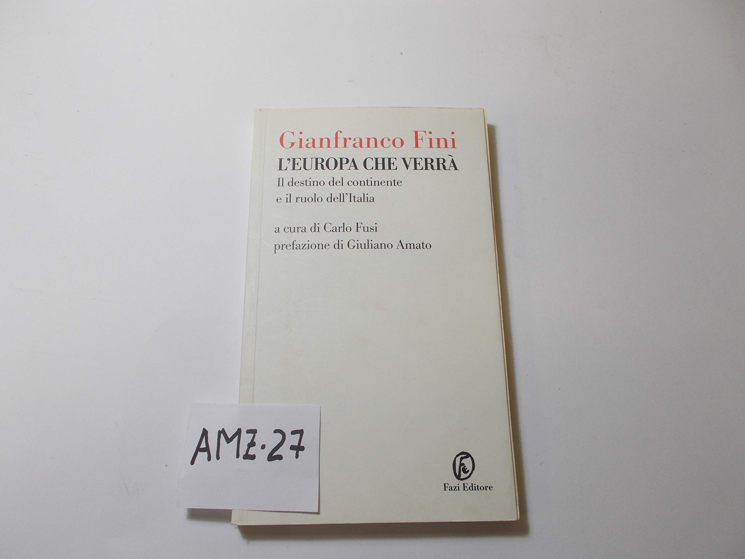 L'Europa che verrà. Il destino del continente e il ruolo dell'Italia (Le terre) Books