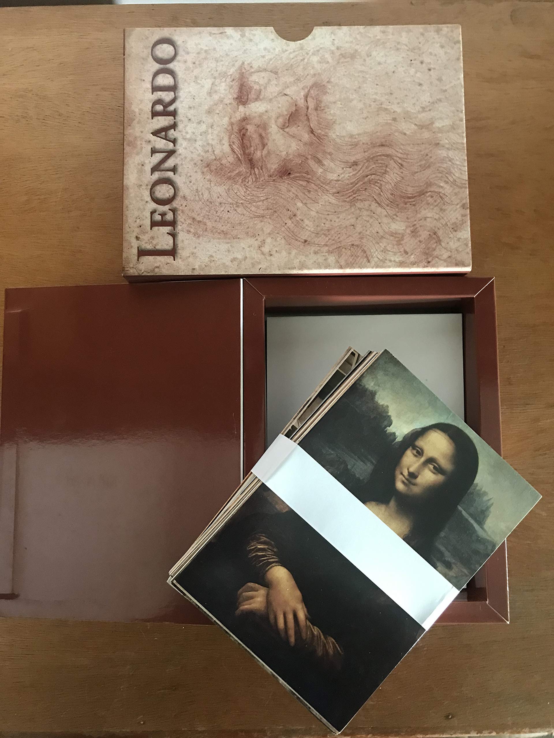 Leonardo, 30 Postkarten m. Umschlag Books