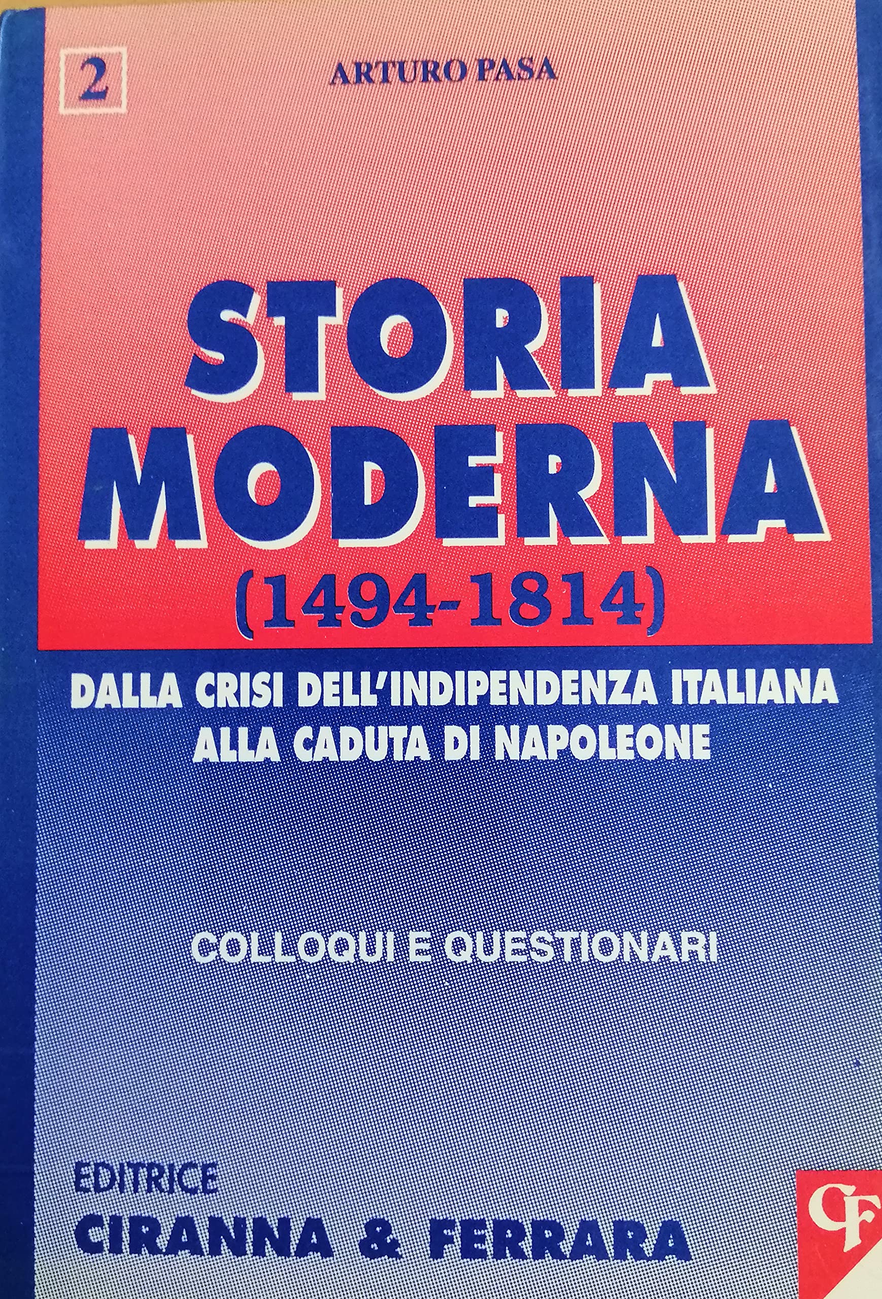 Storia moderna. Per il Liceo e gli Ist. Magistrali book
