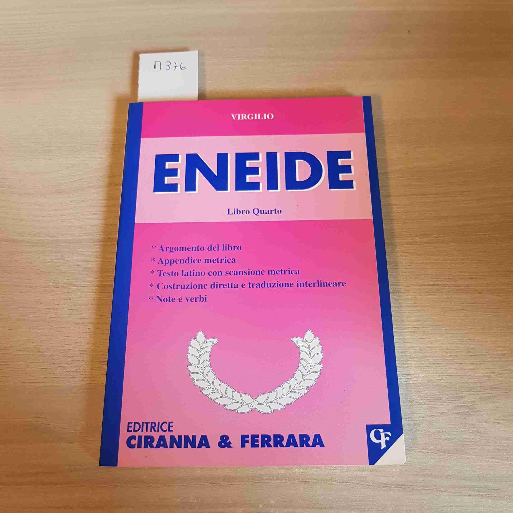 Eneide. Libro 4º (Traduzioni interlineari dal latino) Poetry