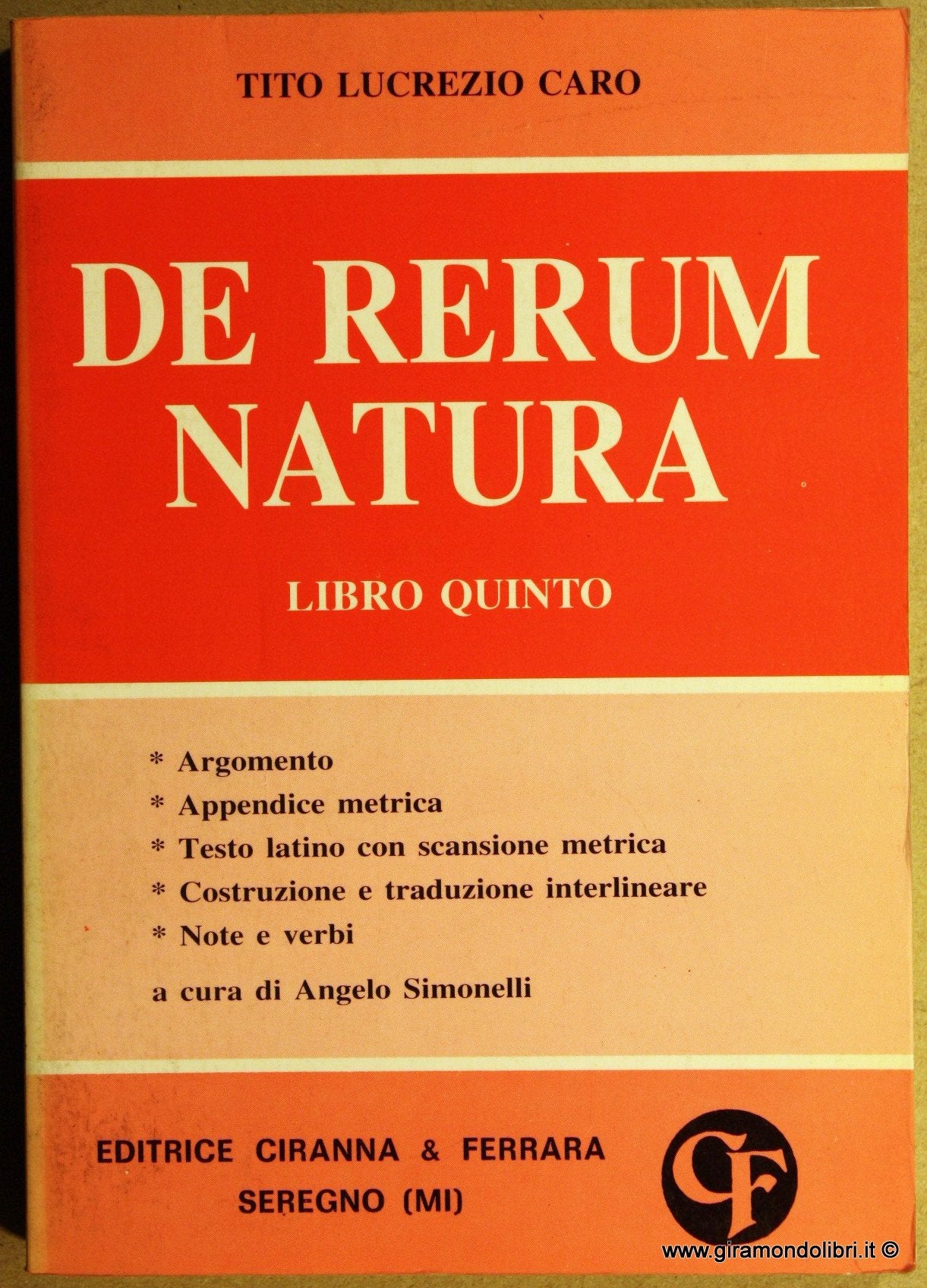 De rerum natura. Libro 5º book