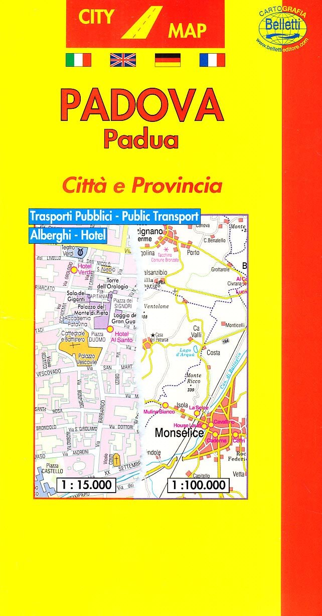 Padova 1:11.000. Con guida turistica (Piante di città. City map) Leisure, Home & Garden