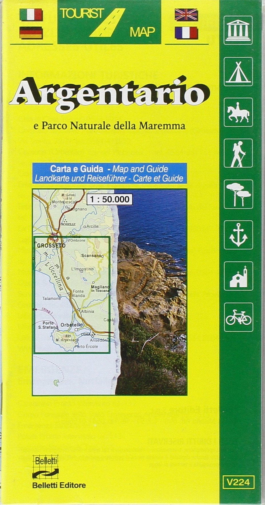 Argentario 1:50.000 book