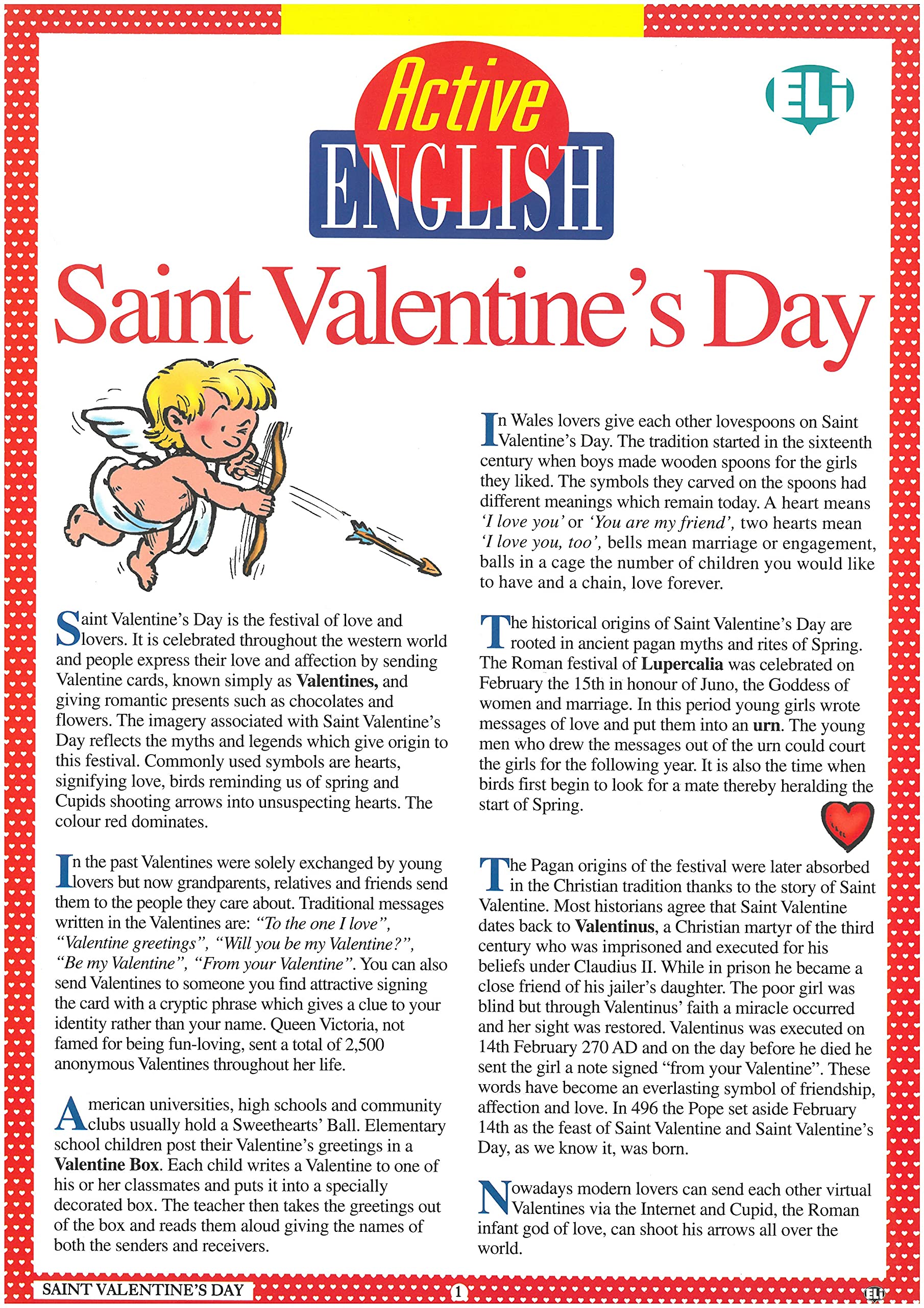 Saint Valentine's Day book