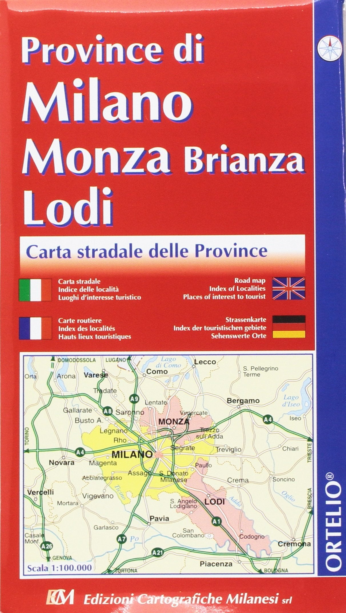 Provincia di Milano, Monza Brianza, Lodi. Guida dei comuni e delle frazioni book