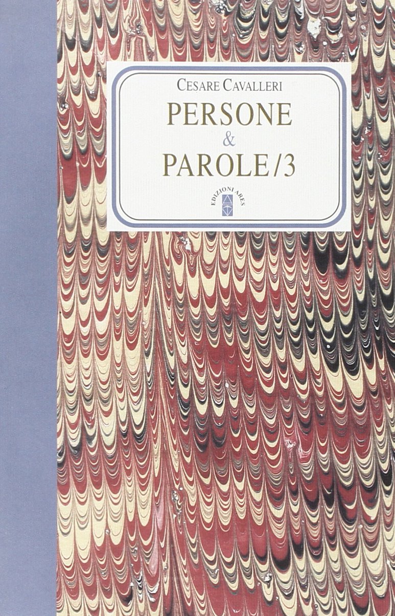 Persone e parole (Vol. 3) (Faretra) Contemporary literature