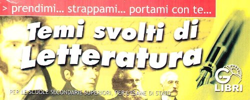 Striscia. Temi svolti di letteratura dell'800 e del '900 (G. libri) Contemporary literature