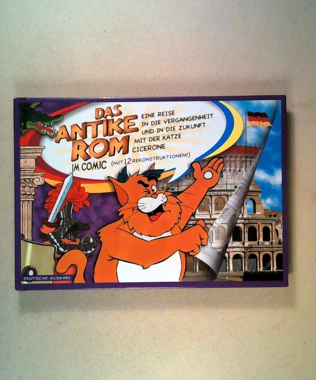 Das antike Rom im Comic: Eine Reise in die Vergangenheit und in die Zukunft mit der Katze Cicerone Manga
