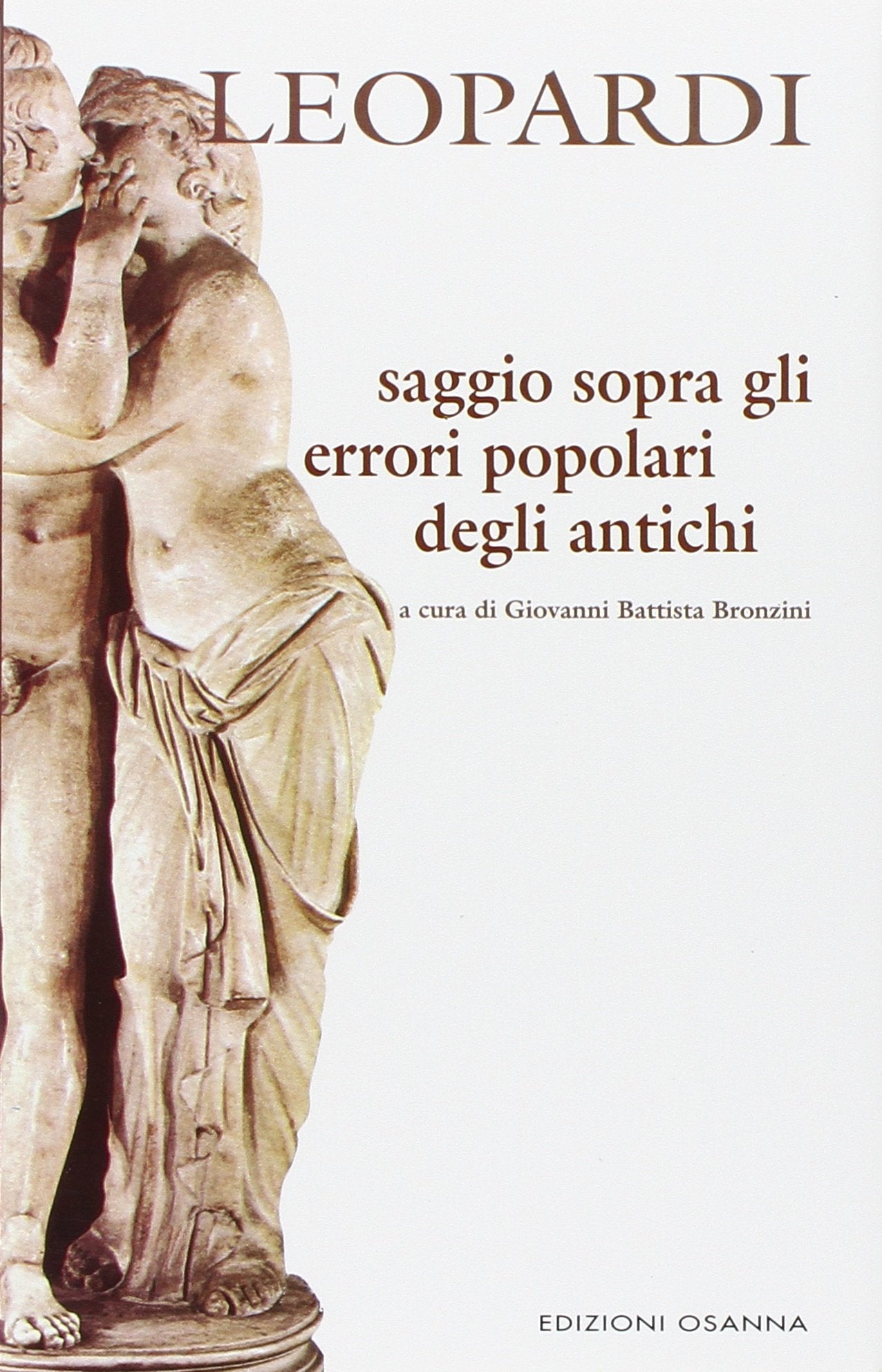 Saggio sopra gli errori popolari degli antichi book