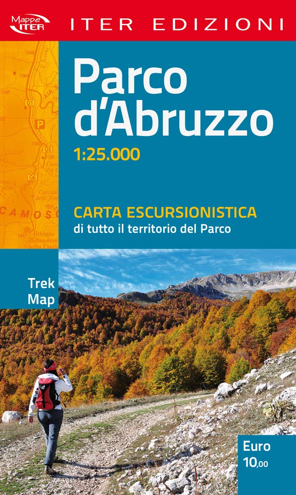 Parco d'Abruzzo. Carta escursionistica di tutto il territorio del parco. 1:25.000 (Trek map) Leisure, Home & Garden