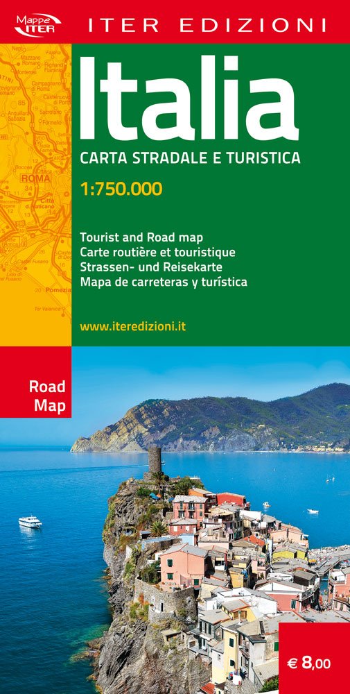 Italia. Carta stradale e turistica 1:750.000 (Carte stradali) Leisure, Home & Garden