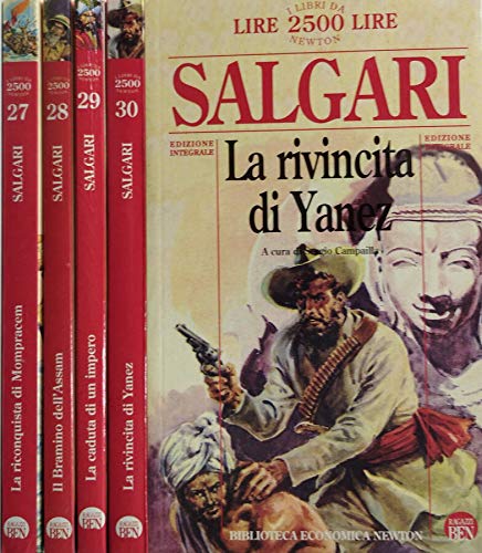 Il secondo ciclo di Sandokan. Quattro volumi in c Books