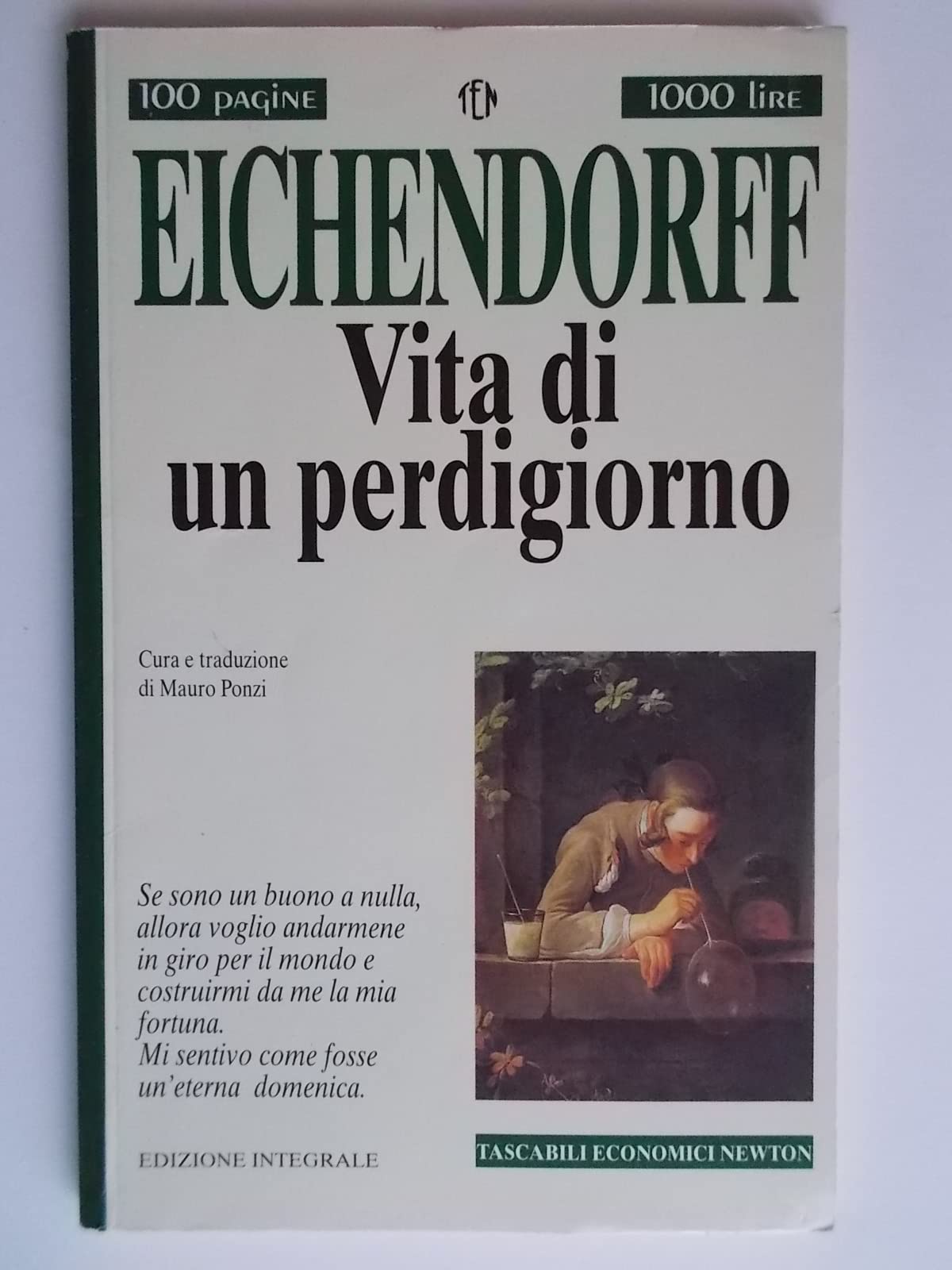 Vita di un perdigiorno book