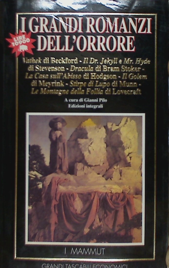 I grandi romanzi dell'orrore (Grandi tascabili economici. I mammut) Contemporary literature