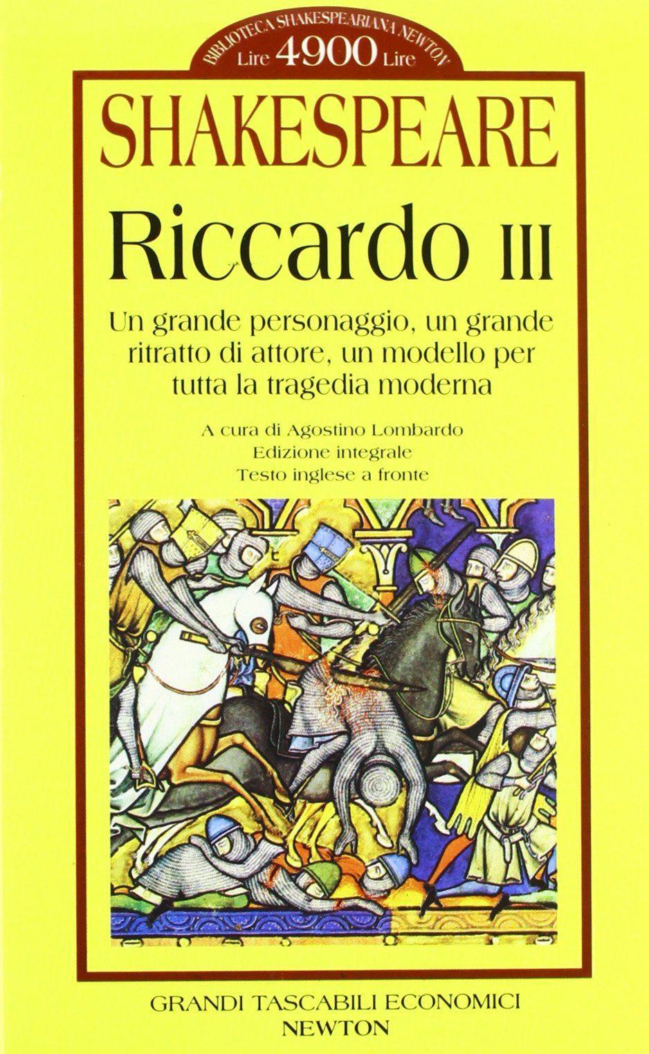 Riccardo III. Testo originale a fronte book