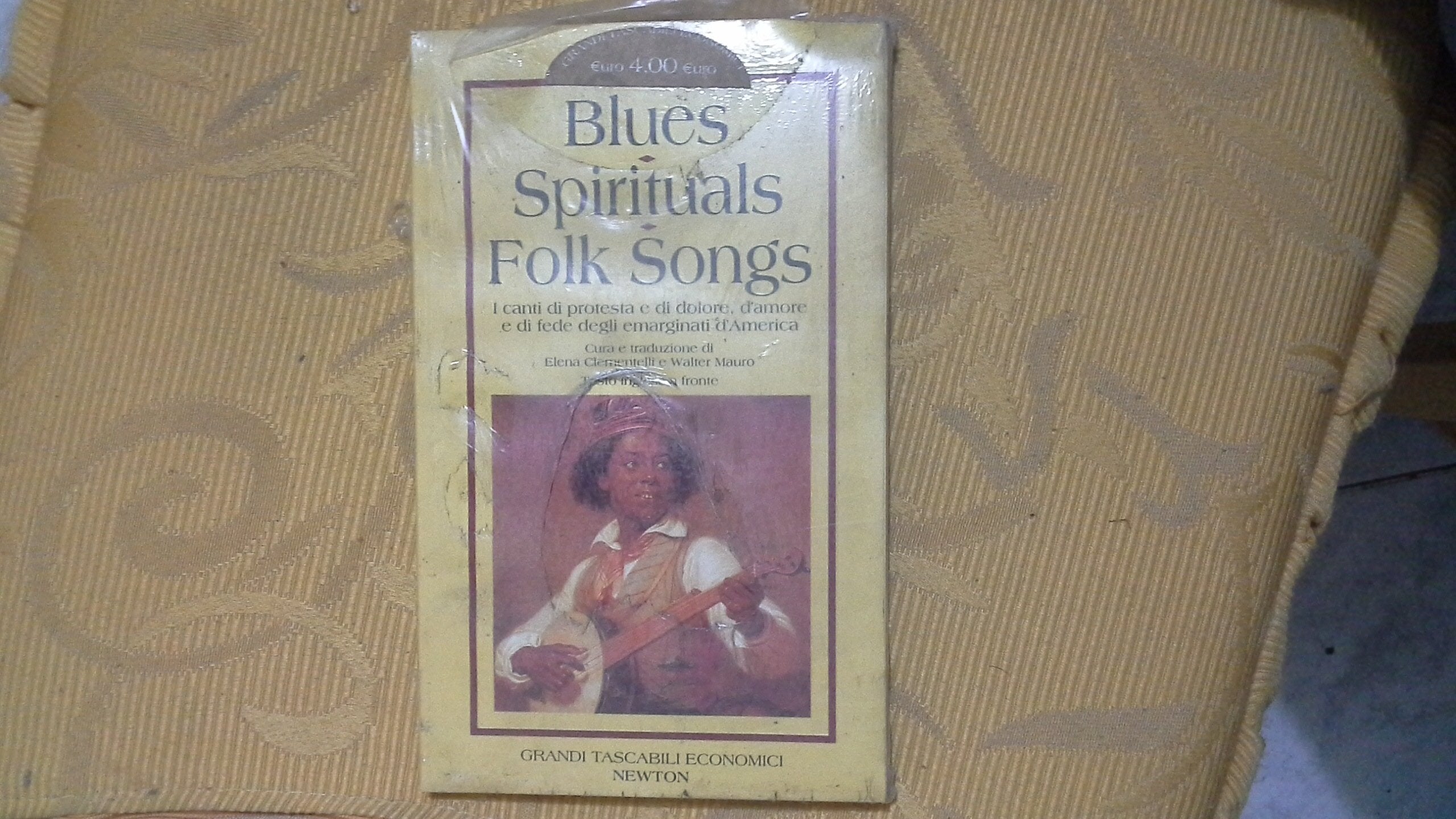 Blues, spirituals, folks songs book