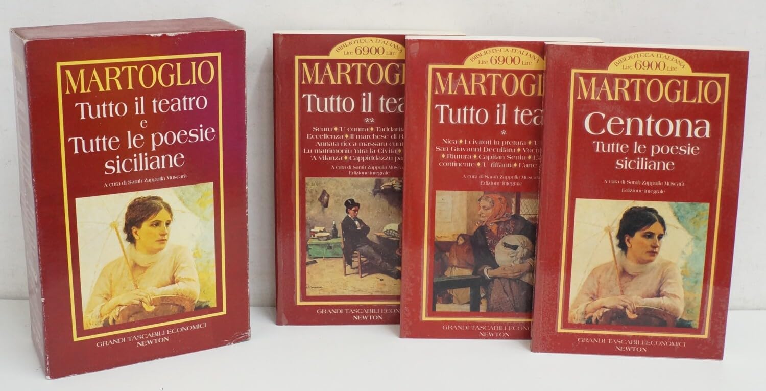 Tutto il teatro-Centona-Tutte le poesie siciliane (Grandi tascabili economici) Contemporary literature Books