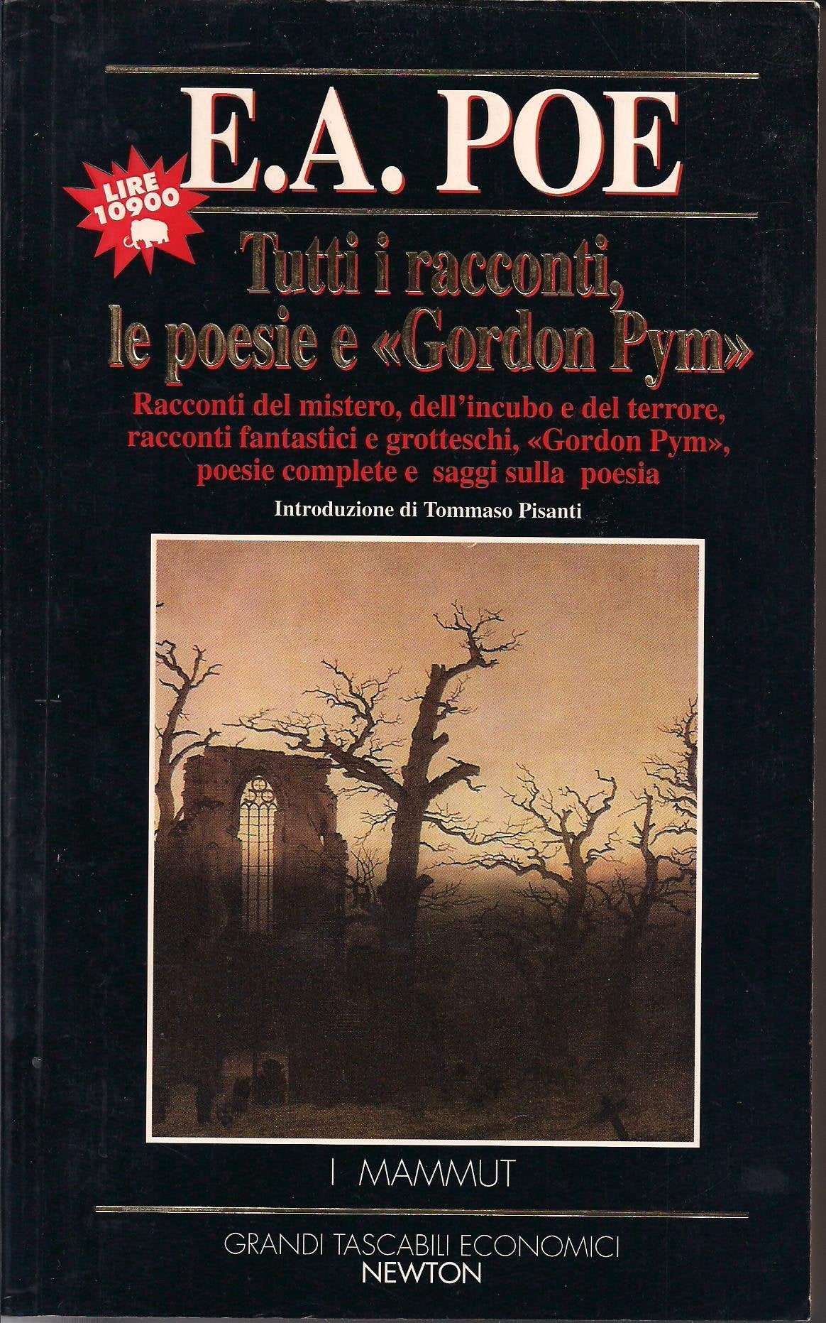 Tutti i racconti, le poesie e Gordon Pym book