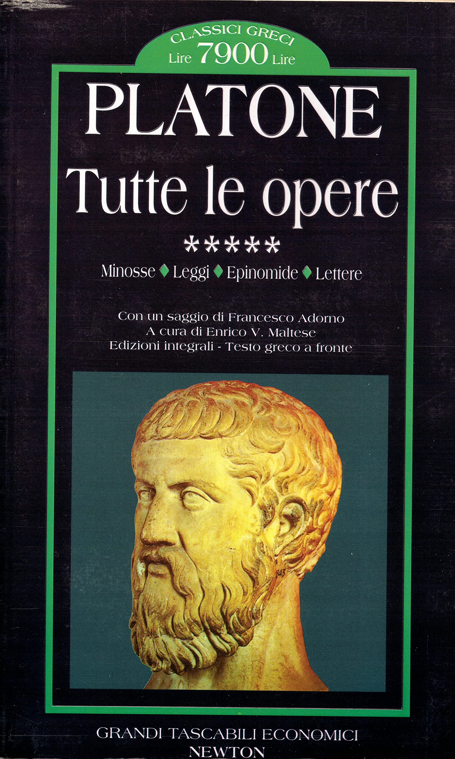 Le opere. Testo greco a fronte. Minosse-Leggi-Epinomide-Lettere (Vol. 5) (Grandi tascabili economici) Philosophy