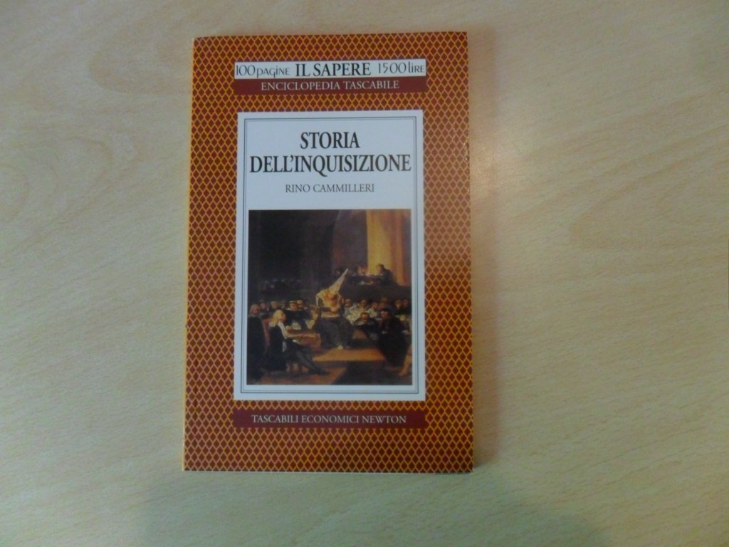 Storia dell'Inquisizione (Il sapere) Philosophy