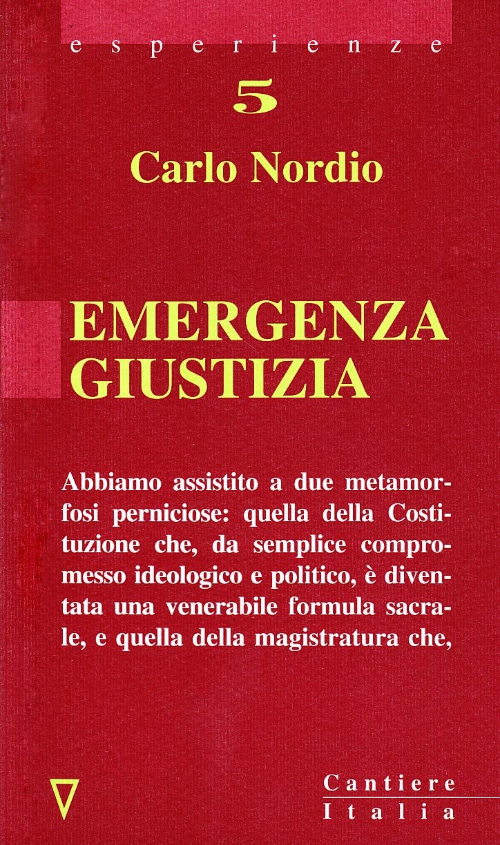 Emergenza giustizia Law