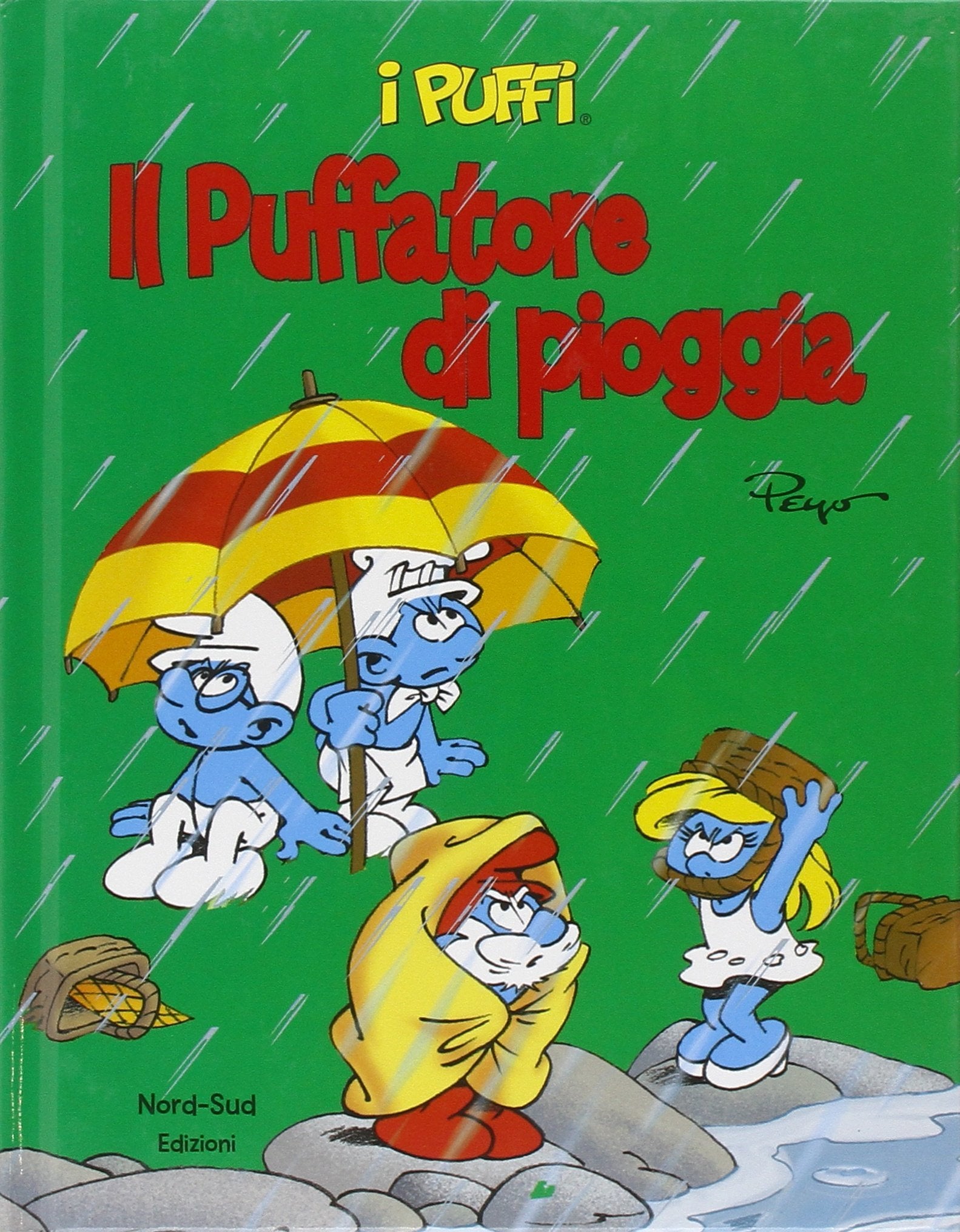 Il puffatore di pioggia. I puffi book