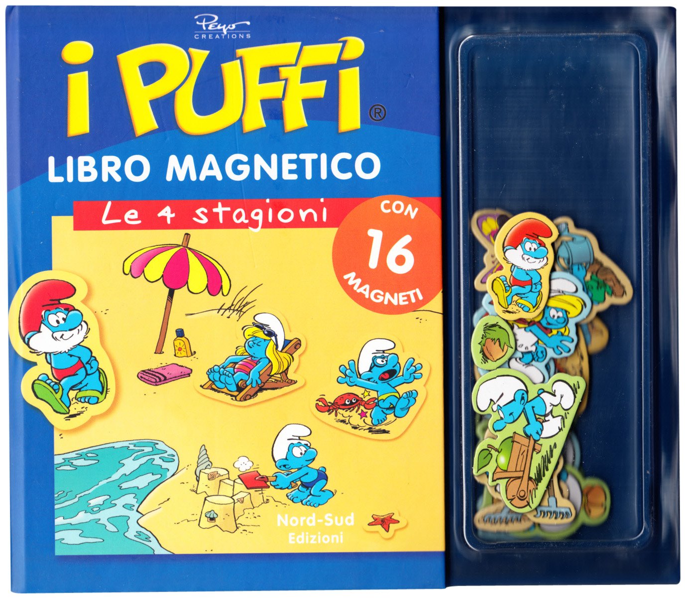 Le quattro stagioni. I puffi. Con magneti Tiptoi & Games