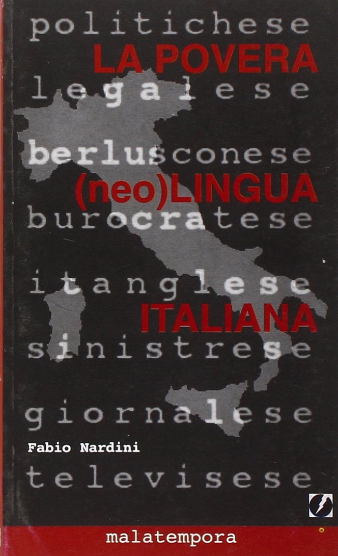 La povera (neo)lingua italiana book