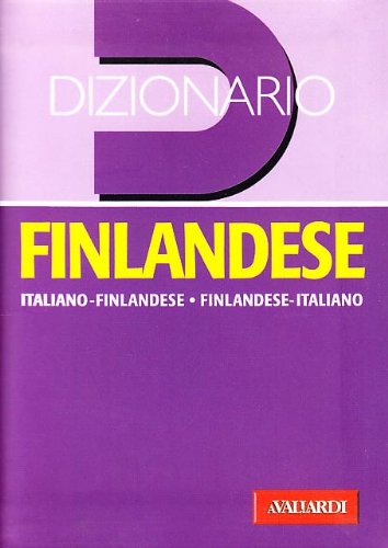 Dizionario finlandese. Italiano-finlandese, finlandese-italiano book