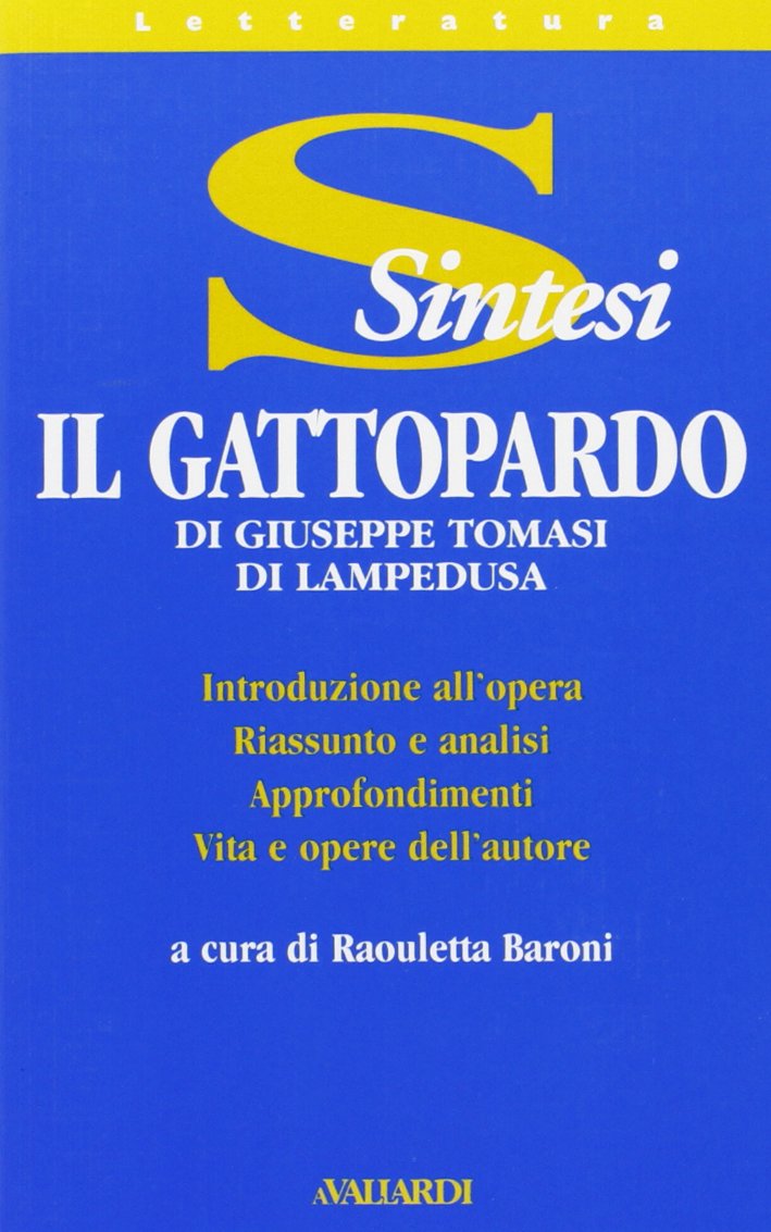 Tomasi di Lampedusa. Il Gattopardo book