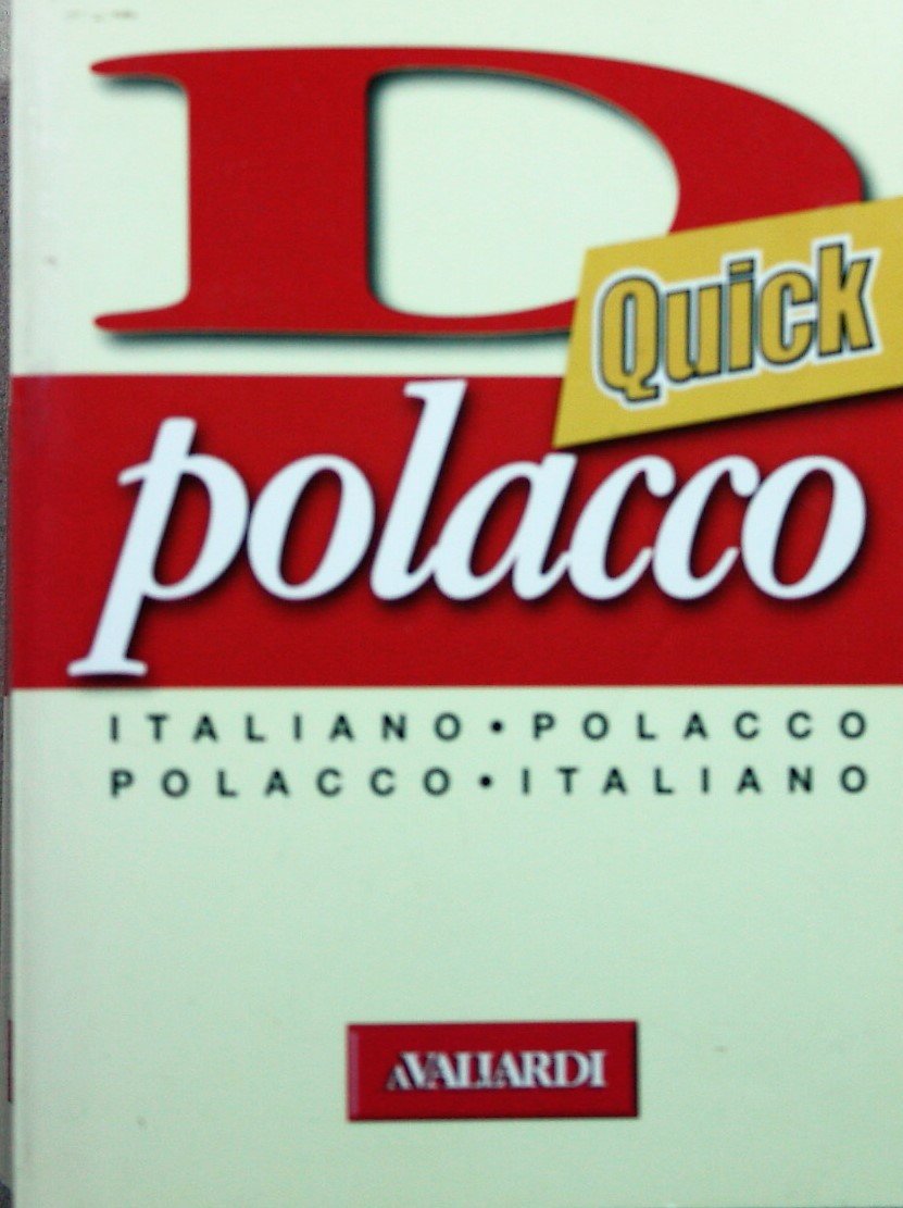 Dizionario polacco (Dizionari tascabili quick) Foreign Languages ​​& Dictionaries