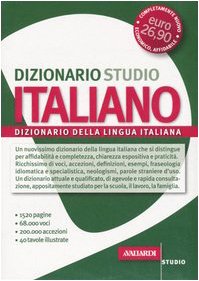 Dizionario studio italiano. Dizionario della lingua italiana (Dizionari per lo studio) Foreign Languages ​​& Dictionaries