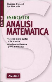 Esercizi di analisi matematica book