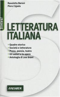 Letteratura Italiana (Sintesi) Essays & Short Stories