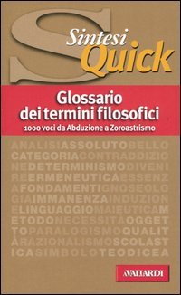 Glossario dei termini filosofici cd