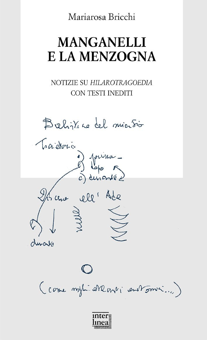 Manganelli e la menzogna. Notizie su «Hilarotragoedia» con testi inediti (Biblioteca di Autografo) Contemporary literature