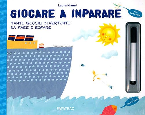 Giocare a imparare. Tanti giochi divertenti da fare e rifare. Ediz. illustrata. Con gadget book