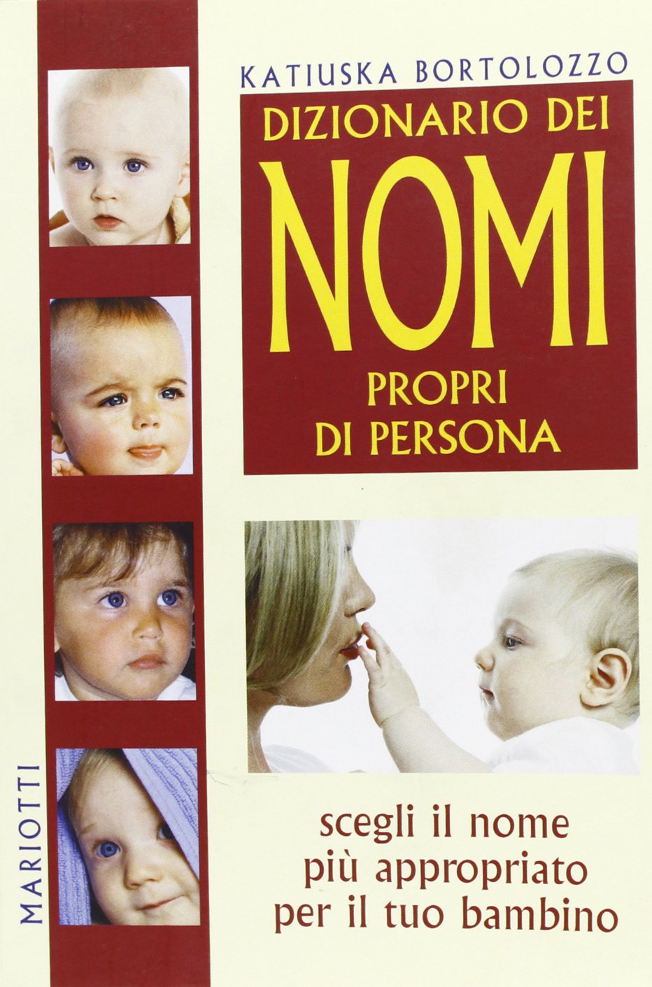 Dizionario dei nomi propri di persona book