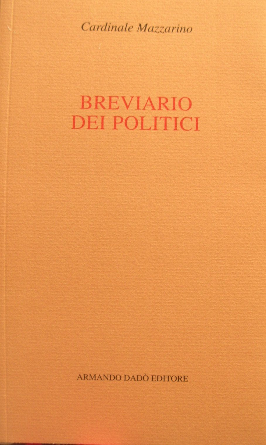 Breviario dei politici book