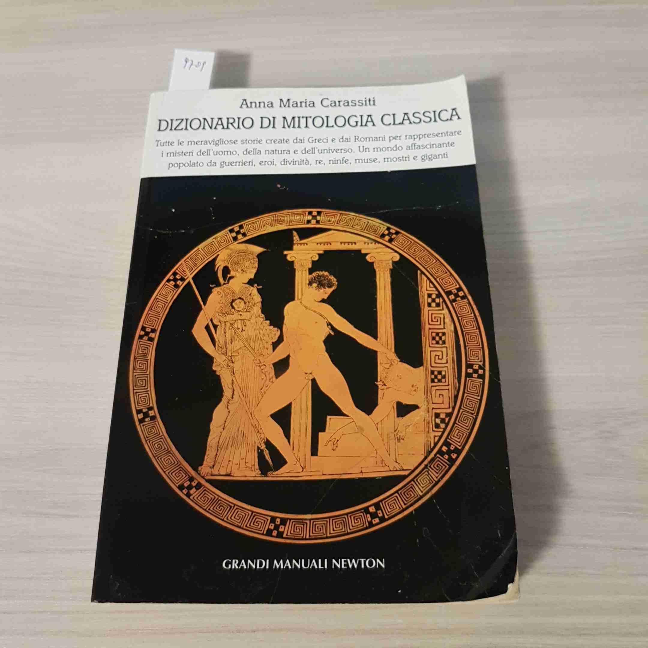 Dizionario di mitologia classica book