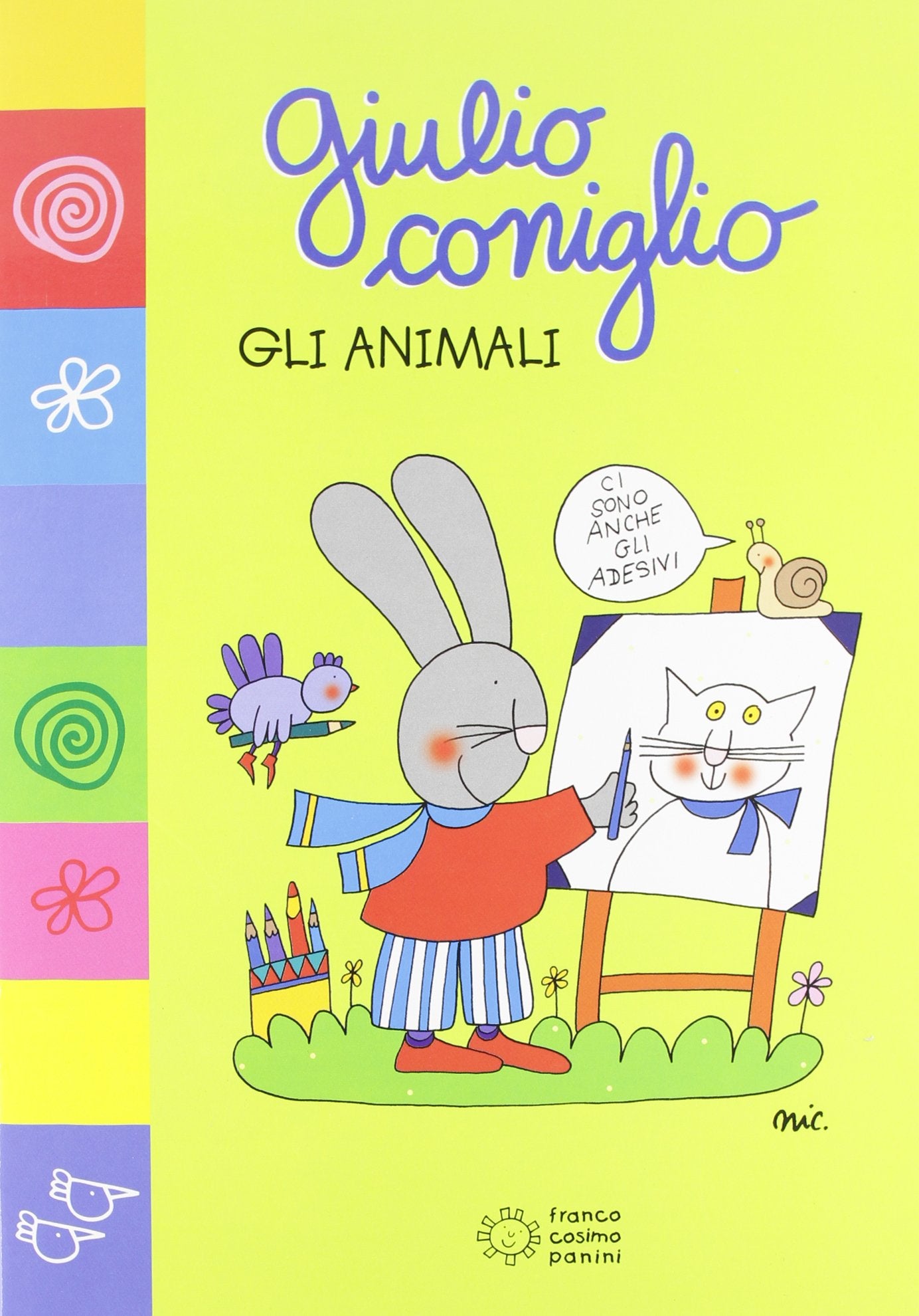 Giulio Coniglio disegna gli animali book
