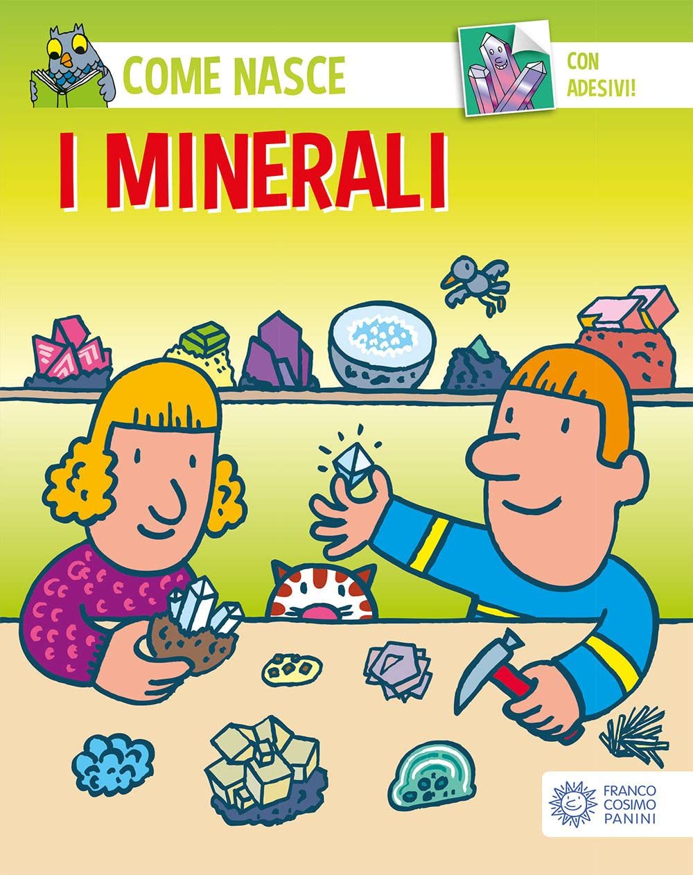 I minerali. Con adesivi book